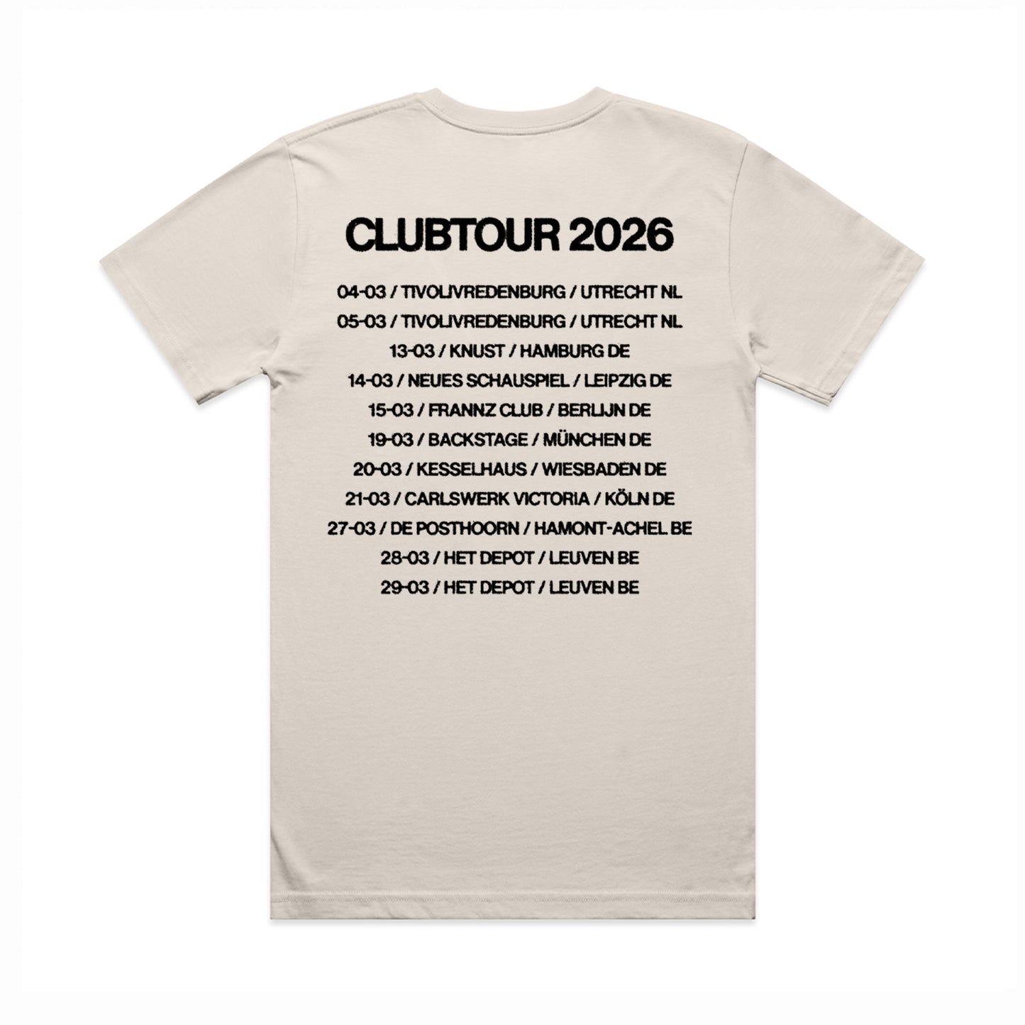 DI-RECT EU Clubtour T-shirt (Naturel)