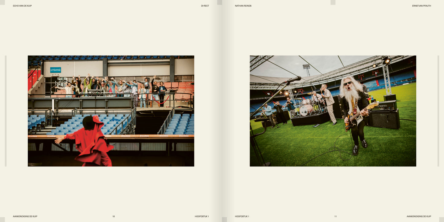 LIMITED BOXSET: Echo van De Kuip fotoboek & DI-RECT live in De Kuip LP&CD (Pre-Order)