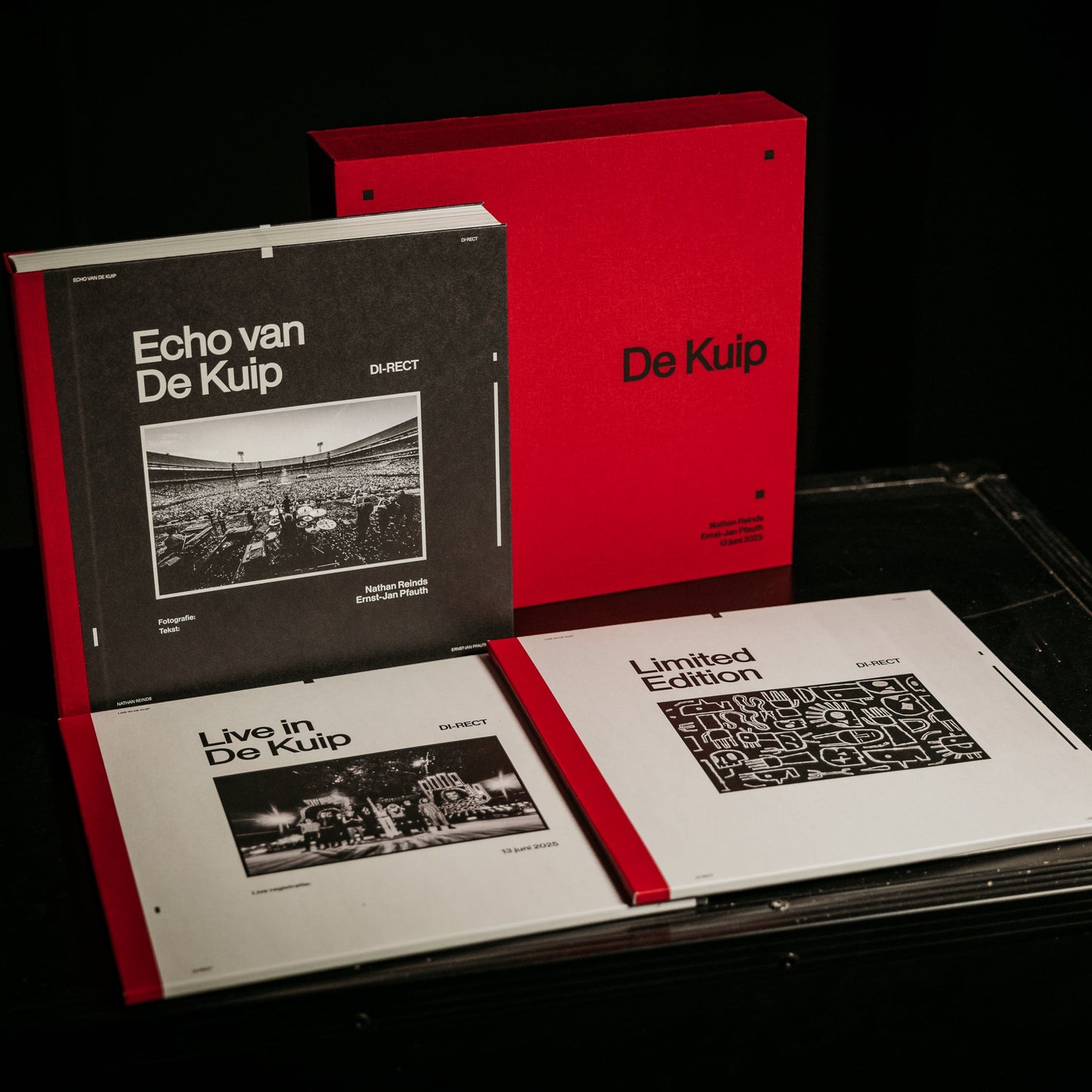 LIMITED BOXSET: Echo van De Kuip fotoboek & DI-RECT live in De Kuip LP&CD