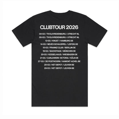 DI-RECT EU Clubtour T-shirt (Zwart)
