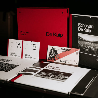 LIMITED BOXSET: Echo van De Kuip fotoboek & DI-RECT live in De Kuip LP&CD